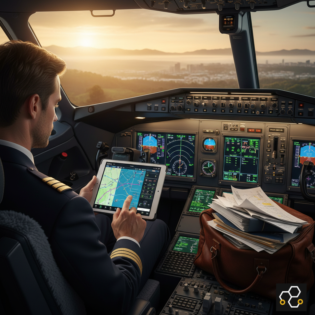 O que é um EFB e seus benefícios na aviação
